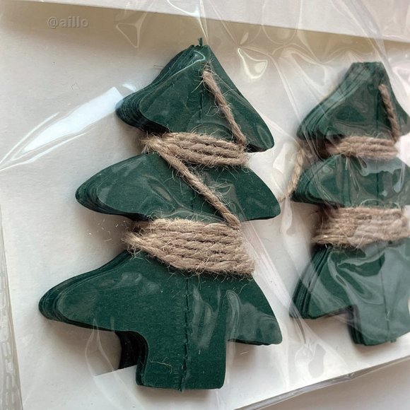 IKEA VINTER 2021 Garland, handmade Christmas tree shaped/green, 2 yard - Picture 10 of 15